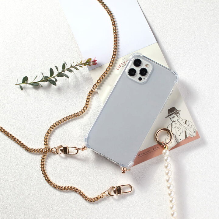 楽天市場】iphone ケース ショルダー クリア iphone14 Pro かわいい  