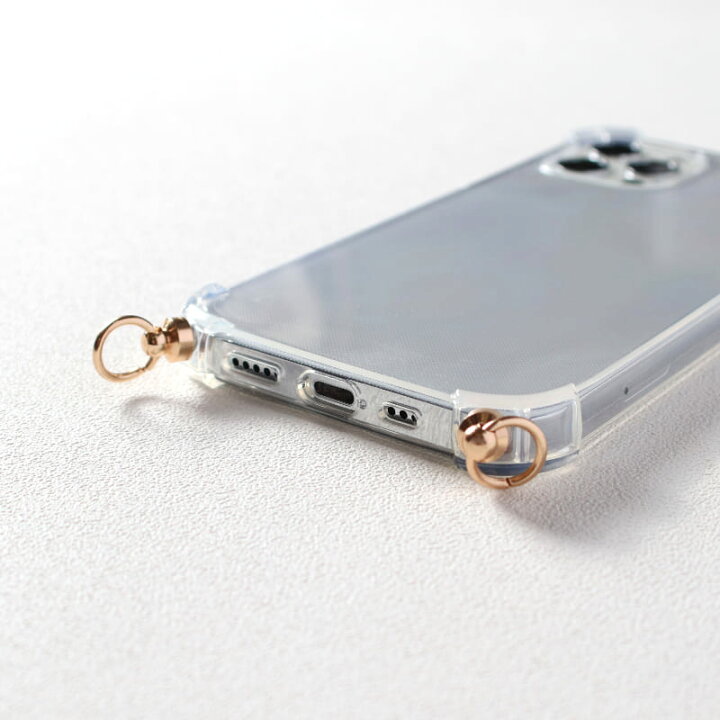 楽天市場】iphone ケース ショルダー クリア iphone14 Pro かわいい  