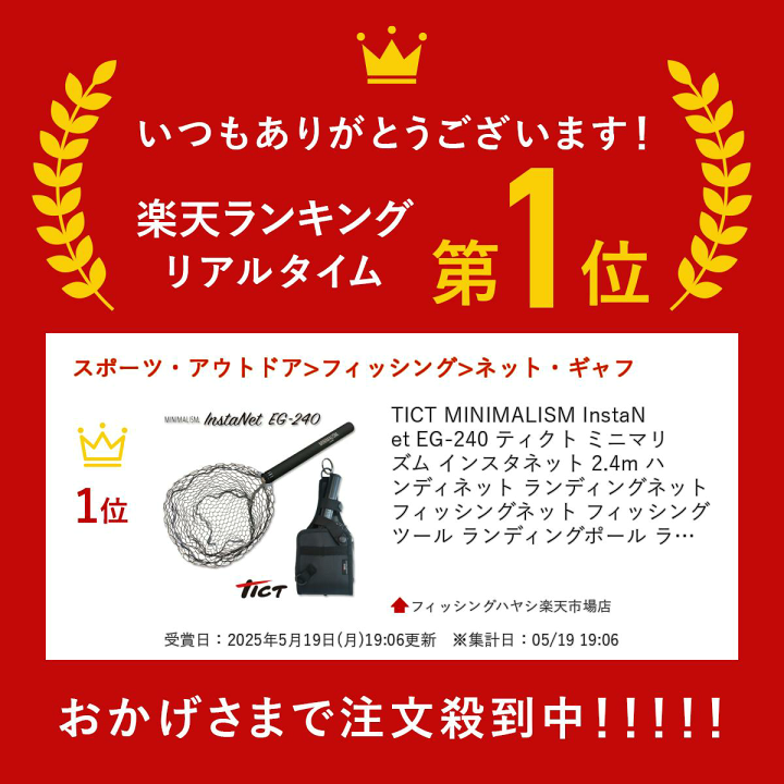 ★未使用★TICT★ミニマリズム インスタネット★EG-240★ TICT tict(ティクト) MINIMALISM(ミニマリズム) InstaNet