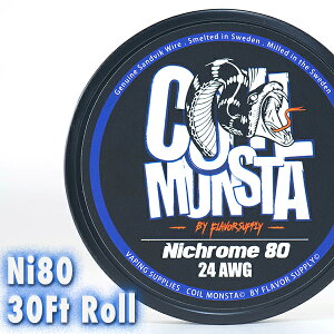 vape RCX^[ RCX^ RC jN Ni80NICHROME 30tB[g COILMONSTA Nichrome 80 30ft
