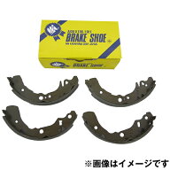 ムーヴカスタム L175S L185S リア ブレーキシュー 1台分 前後左右4枚セット エムケーカシヤマ製 ムーブ …