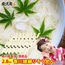 そうめん 素麺 にゅうめん 業務用 流し素麺 送料無料 2.8kg 28人前 国産 香川国産小麦 綾織 極細 お徳用 お得 セット ポイント消化 おすすめ品 大容量 まとめ買い 業務用 big