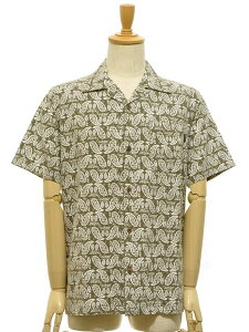 �y���������z�yMEN'S�zA HOPE HEMP �A�z�[�v�w���v PAISLY OPEN S/S SHIRT �y�C�Y���[�I�[�v���V���[�g�X���[�u�V���c �w���v�I�[�K�j�b�N�R�b�g�� 2021 SPRING SUMMER NEW COLORS! ���I�[�v���V���c