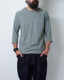 【送料無料】【MEN'S】GOHEMP BASIC FOOTBALL TEE ゴーヘンプで長く愛される7分丈ベーシックフットボールTシャツ ベーシックなシルエット 地球環境に優しいTシャツ ナチュラルな素材のルックスにヘンプの吸水速乾に優れたドライタッチな質感 2023 NEW COLORS