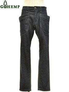 �y���������z�yWOMEN'S�zGOHEMP �i�S�[�w���v�jVENDOR TAPERED SLIM PANTS (ONE WASH)�x���_�[�e�[�p�[�h�X�����p���c�@���悢������12oz�̒�ԃf�j�����nHEMP COTTON DENIM���g�p�����f�j���p���c