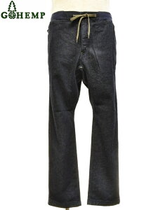 �y���������z�yMEN'S�zGOHEMP�i�S�[�w���v�jSLIM RIB PANTS (ONE WASH)�X�������u�p���c�@11.5oz HEMP COTTON DENIM STRETCH���g�p�����X�����f�j���p���c