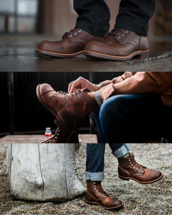 楽天市場】○○ RED WING IRON RANGE IRON RANGER 8081 正規品 レッド 