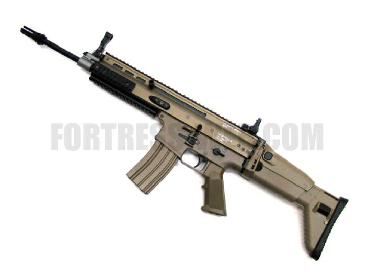 楽天市場】東京マルイ 次世代電動ガン本体 SCAR-L MK16 Mod.0 FDE 