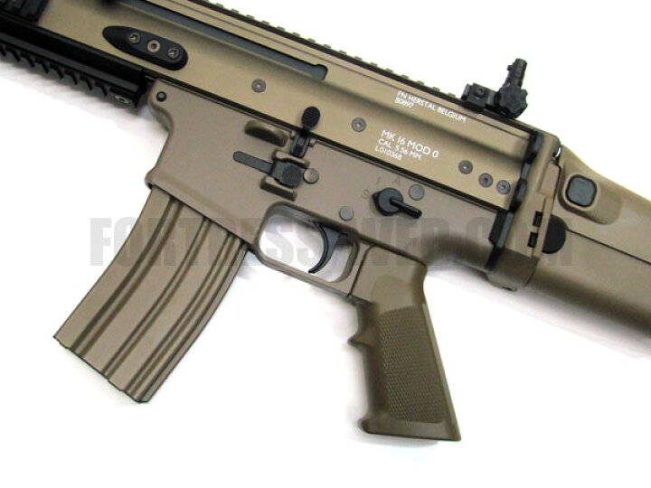 楽天市場】東京マルイ 次世代電動ガン本体 SCAR-L MK16 Mod.0 FDE 