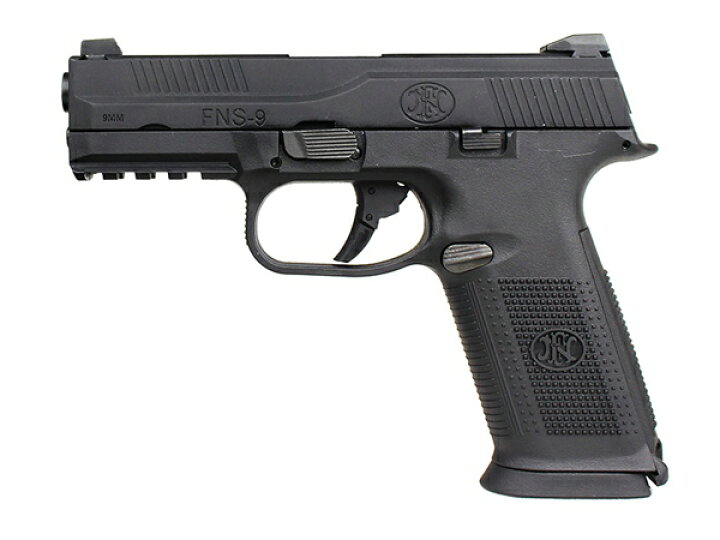 楽天市場】Cyber Gun 海外製ガスブローバックハンドガン本体 FNS-9 BK 