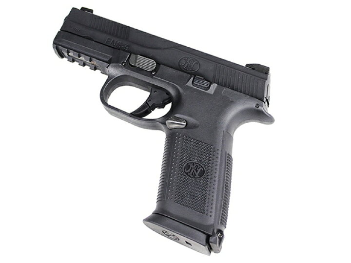 楽天市場】Cyber Gun 海外製ガスブローバックハンドガン本体 FNS-9 BK 