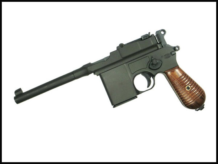 楽天市場】マルシン ガスブローバックハンドガン本体 モーゼルM712 HW 