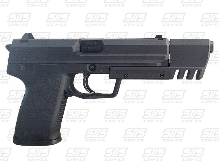 楽天市場】S2S 固定スライドガスハンドガン本体 USP Match エアガン 18 
