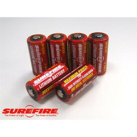 “お得なまとめ買いセット”SUREFIRE (シュアファイア) SF123A純正リチウムバッテリー 6本セットCR123A(セット商品)