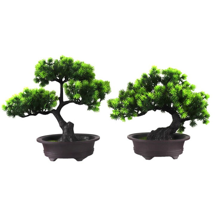 楽天市場】送料無料 造花 20cm 盆栽 フェイクフラワー 人工樹木 松 