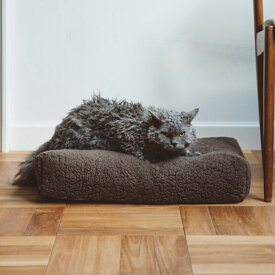シンプル シープ ボア フリース ベッド　Sサイズ 猫