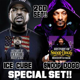 【ICE CUBE ＆ SNOOPのベストセット!!】DJ DASK / HISTORY OF ICE CUBE ＆ SNOOP DOGG SPECIAL SET[DKHOSET-07]