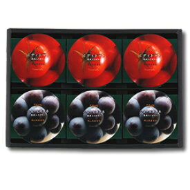 元祖まるごと完熟ミディトマトゼリーまるごとニューピオーネゼリー各3個・計6個入り