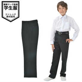 【6/1ポイント最大20倍!＆500円OFFクーポン】学生服 ストレッチスラックス 中学生 高校生 制服 A体 ポリエステル100％　黒 150A-190A　学ラン 学生　 中学生 　黒　学ラン 学生服