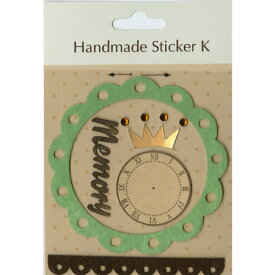 呉竹 Handmade Sticker K Memory Goods sbst300-16 デコレーション スクラップブッキング 素材 ラッピング ステッカー シール #201#