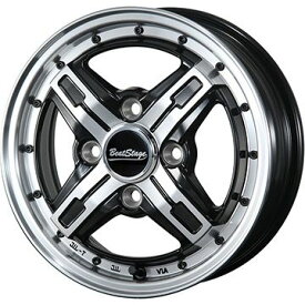 【新品 軽自動車】軽トラ 軽バン 夏タイヤ ホイール4本セット 145/80R12 ヨコハマ ブルーアース Van RY55 80/78N ブレスト ビートステージ FS-C 12インチ(送料無料)