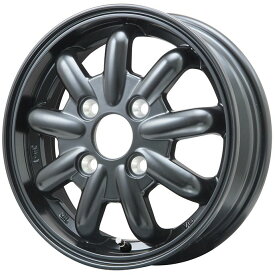 【新品 軽自動車】ハスラー デリカミニ(4WD) 夏タイヤ ホイール4本セット 165/60R15 ヨコハマ ジオランダー A/T G015 RBL ブランドルライン ストレンジャーKST-9改(ブラック) 15インチ(送料無料)