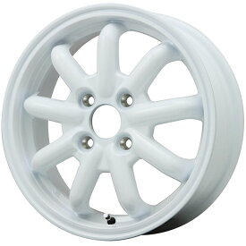 【新品 軽自動車】ハスラー デリカミニ(4WD) 夏タイヤ ホイール4本セット 165/60R15 ダンロップ エナセーブ RV505 ブランドルライン ストレンジャーKST-9改(ホワイト) 15インチ(送料無料)