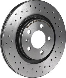 BREMBO ブレンボ エクストラブレーキディスク 左右セット（リア） アウディ A3(2003〜2013 8P系 ) 08.A202.1X 送料無料(一部地域除く)