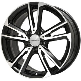 【新品】輸入車用 VW（ゴルフ） スタッドレスタイヤ ホイール4本セット 225/45R17 ブリヂストン ブリザック VRX3 ユーロテック ガヤ ソリ(ブラックポリッシュ) 17インチ(送料無料)