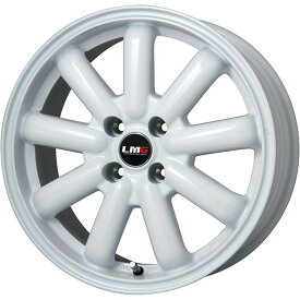 【新品国産4穴100車】 夏タイヤ ホイール4本セット 205/45R16 ヨコハマ ブルーアース ES32 レアマイスター LMG MOS-9(ホワイト) 16インチ(送料無料)