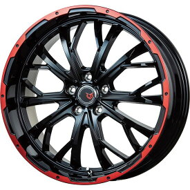 【新品国産5穴114.3車】 夏タイヤ ホイール4本セット 235/35R19 BFグッドリッチ(フジ専売) g-FORCE フェノム T/A(2022年製) レアマイスター LMG ヴァスティア(グロスブラック/レッドリム) 19インチ(送料無料)