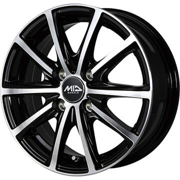楽天市場】【パンク保証付き】【新品国産4穴100車】 夏タイヤ ホイール 