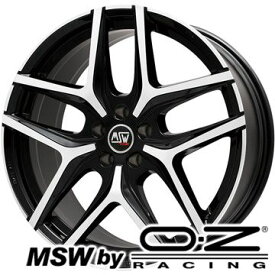 【新品】輸入車用 BMW 3シリーズ（G20/G21） スタッドレスタイヤ ホイール4本セット 225/45R18 ブリヂストン ブリザック VRX3 MSW by OZ Racing MSW 40(グロスブラックフルポリッシュ) 18インチ(送料無料)