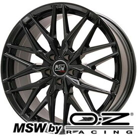 【新品国産5穴114.3車】 夏タイヤ ホイール4本セット 235/35R19 BFグッドリッチ(フジ専売) g-FORCE フェノム T/A(2022年製) MSW by OZ Racing MSW 50(グロスブラック) 19インチ(送料無料)