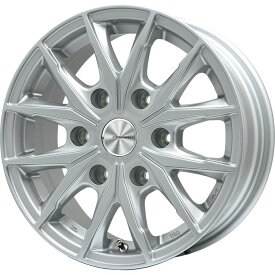 【新品】キャラバン スタッドレスタイヤ ホイール4本セット 195/80R15 107/105N ダンロップ W01 for WINTER ホワイトレター プレミックス HC2x6(シルバー) 6J 15インチ(送料無料)