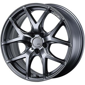 【パンク保証付き】【新品国産車用5穴100】 スタッドレスタイヤ ホイール4本セット 225/55R17 ダンロップ ウインターマックス 03 WM03 SSR GT GTV03 グラファイトガンメタ【限定】 7J 17インチ(送料無料)