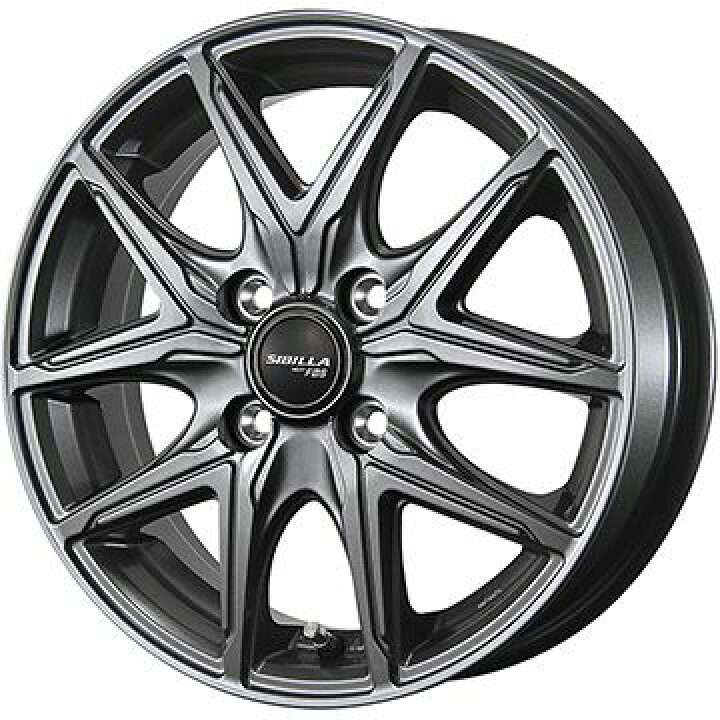 楽天市場】【新品国産車用4穴100】 夏タイヤ ホイール4本セット 195 