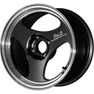 【ホイール単品4本セット】 YOKOHAMA ヨコハマ アドバンレーシング ONI2 8J 15インチ(送料無料)