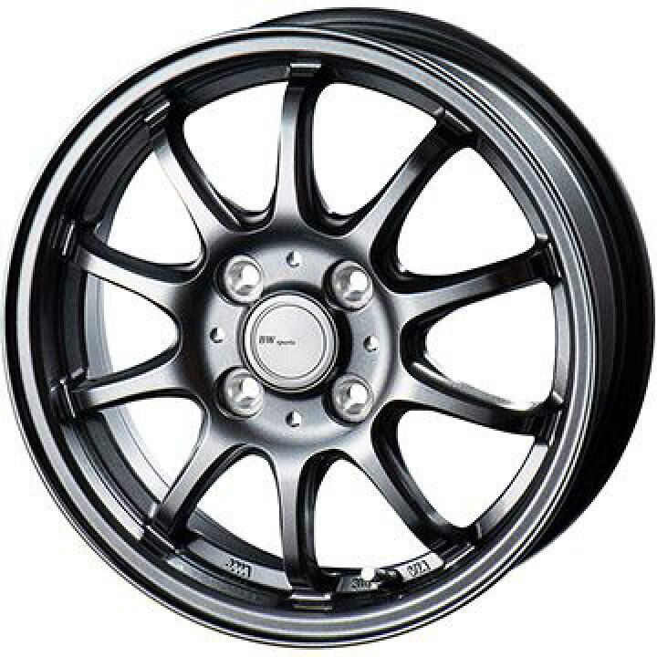 楽天市場】【新品 軽自動車】 夏タイヤ ホイール4本セット 165/55R14 