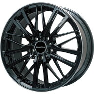 【輸入車用ホイール単品4本セット】 EUROAXIS ユーロアクシス ガヤW5(グロスブラック/リムポリッシュ) 8J…