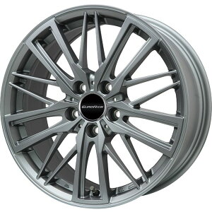 【輸入車用ホイール単品4本セット】 EUROAXIS ユーロアクシス ガヤW5(マットチタニウム) 7.5J 18インチ 5H/112 +51(送料無料)