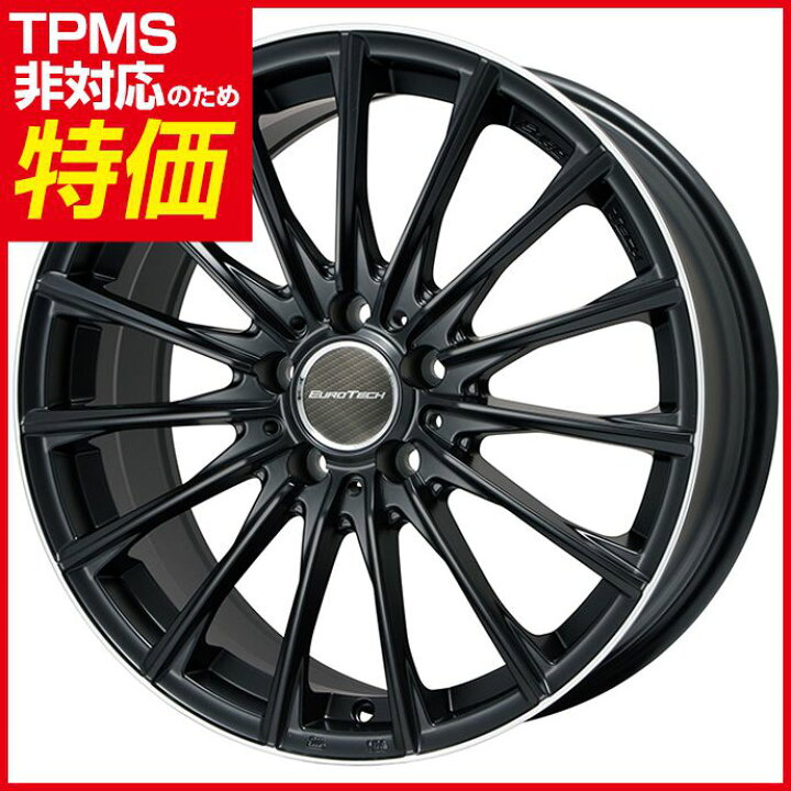 楽天市場】【輸入車用ホイール単品4本セット】 EUROTECH ユーロテック 