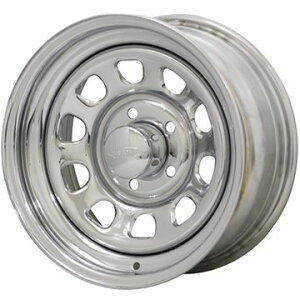 【ホイール単品4本セット】 MORITA モリタ デイトナズ クローム 7J 15インチ(送料無料)