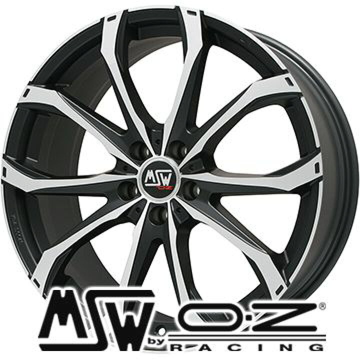 楽天市場】【ホイール単品4本セット】 MSW by OZ Racing MSW 48(マット  