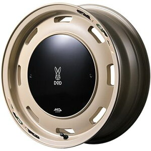 【ホイール単品4本セット】 MID WHEELS MID×DOD ウシャリントバリ 6J 16インチ(送料無料)