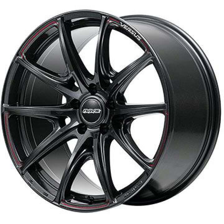 楽天市場】【ホイール単品4本セット】 RAYS レイズ VERSUS VV25R 8J 19 