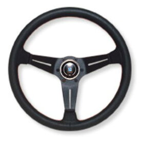 【エントリー&タイヤ交換チケット同時購入でP10倍!(4/24 20:00-4/27 09:59)】 NARDI ナルディ ステアリング SPORTS タイプA ブラックパンチングレザー/ブラックスポーク（33φ） N005 送料無料(一部地域除く)