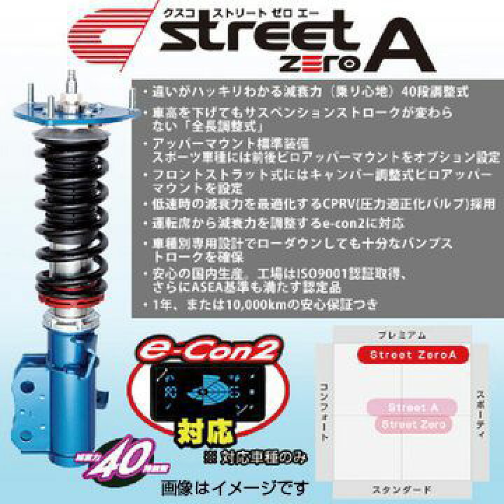 楽天市場】CUSCO クスコ 車高調 street ZERO A ストリート ゼロエー  