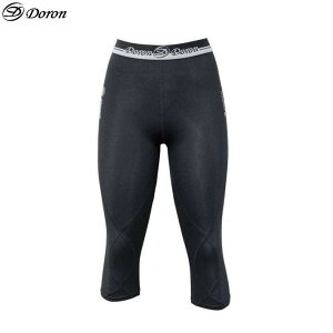 レディース Doron ドロン LIGHT Women's ハーフタイツ D3160 D3161 D3162 D3163 D3164 黒 ブラック コンプレッションウェア