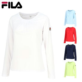 フィラ FILA テニスウェア テニス ウェア ウエア シャツ レディース 長袖ゲームシャツ VL2822